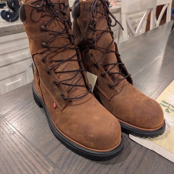 NEW Red Wing DynaForce® Men's 8-inch Waterproof Safety Toe Boot Size 13 - Picture 3 of 14